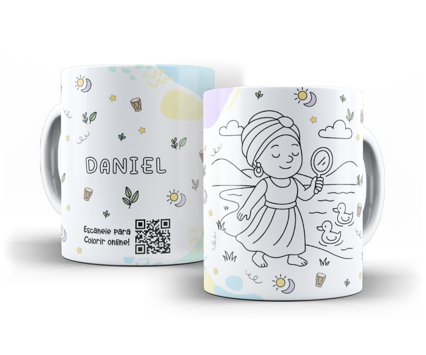 Estampa Infantil Colorir